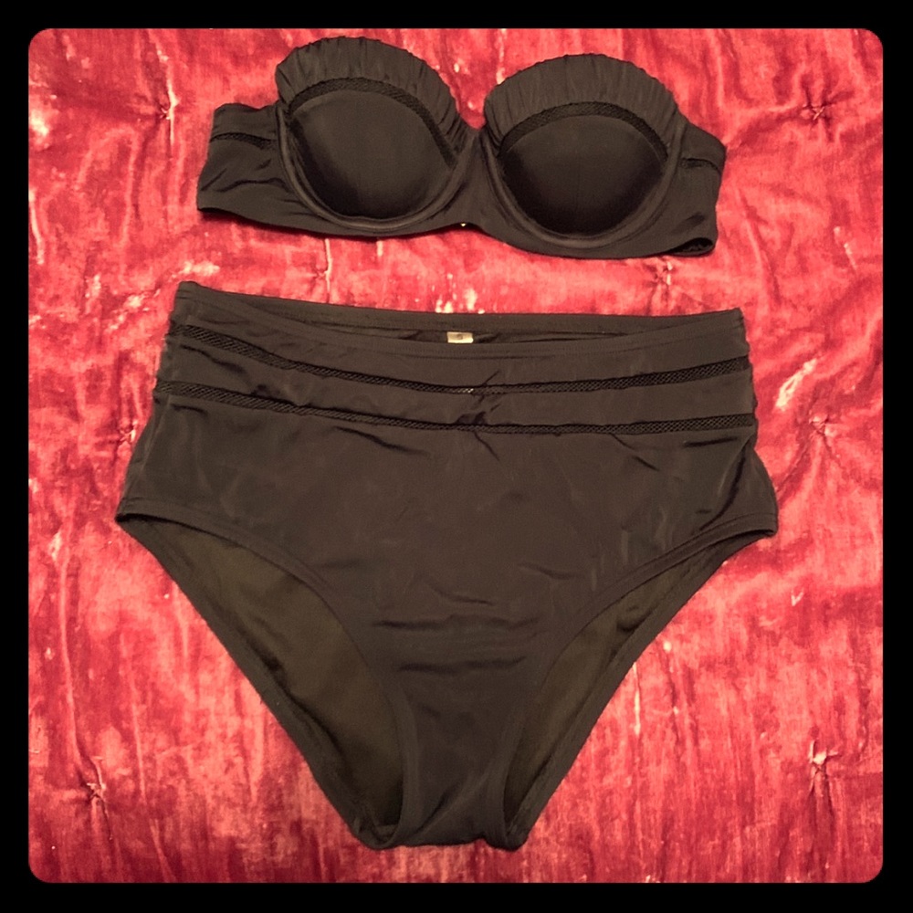 Victoria’s Secret High Waisted Swim BOTTOMS only